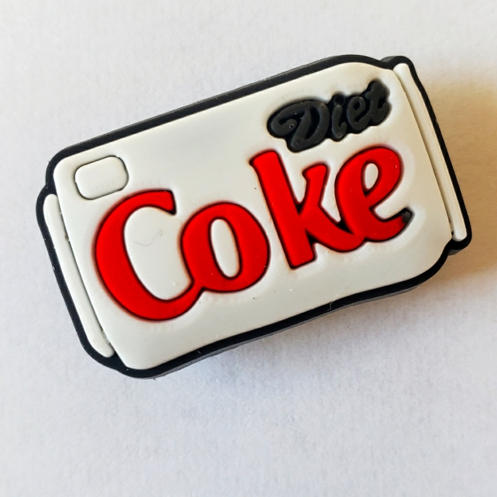 5 for $10 Diet Coke Soda Can Croc Charm - Picture 1 of 2